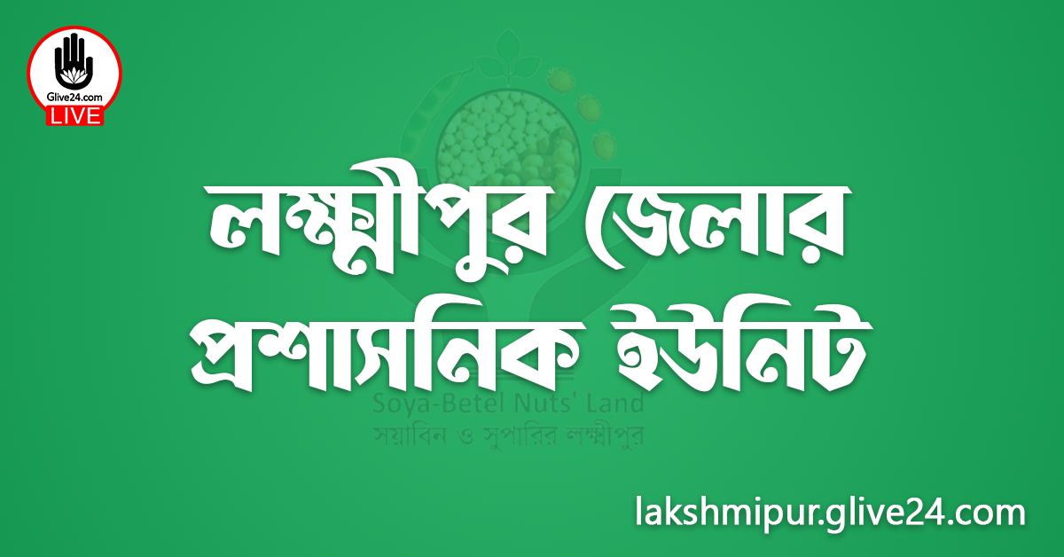 লক্ষ্মীপুর জেলার প্রশাসনিক ইউনিট