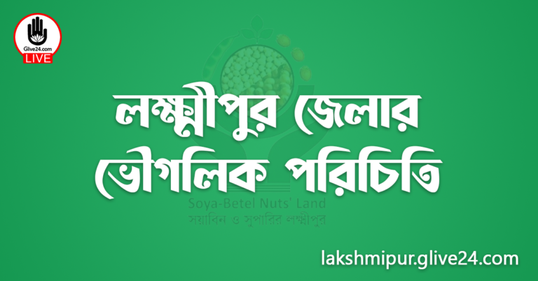 লক্ষ্মীপুর জেলার ভৌগলিক পরিচিতি